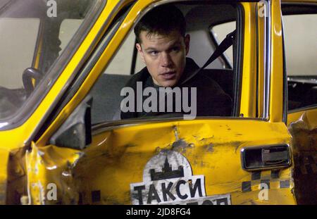 MATT DAMON, DIE BOURNE-VORHERRSCHAFT, 2004, Stockfoto