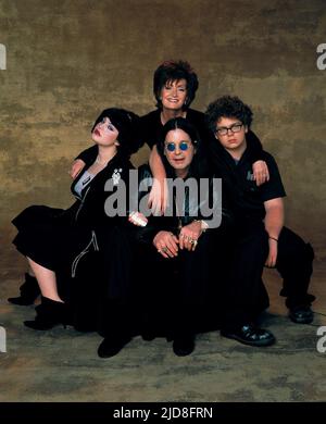 OSBOURNE,OSBOURNE,OSBOURNE,OSBOURNE, THE OSBOURNES : SAISON 3, 2003, Stockfoto