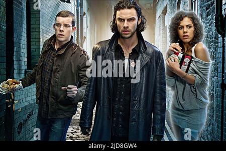 TOVEY,TURNER,CRICHLOW, BEING HUMAN, 2008, Stockfoto