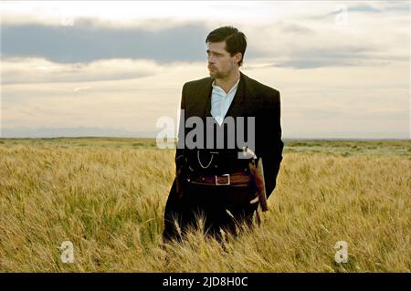 BRAD PITT, DIE ATTENTAT AUF JESSE JAMES DURCH DEN FEIGLING ROBERT FORD, 2007, Stockfoto