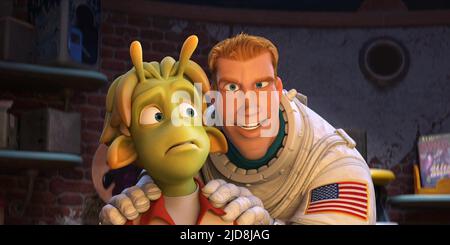 LEM,BAKER, PLANET 51, 2009, Stockfoto