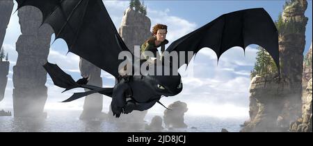 SCHLUCKAUF, ZAHNLOS, WIE MAN IHREN DRACHEN TRAINIERT, 2010, Stockfoto