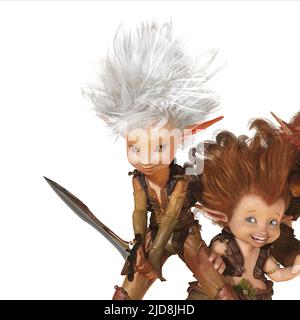 ARTHUR, BETAMECHE, SELENIA, ARTHUR UND DIE RACHE VON MALTAZARD, 2009, Stockfoto