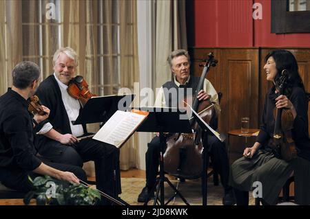 IVANIR, HOFFMAN, WALKEN, KEENER, EIN SPÄTES QUARTETT, 2012, Stockfoto