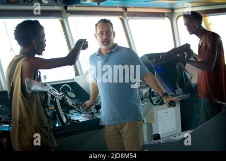 TOM HANKS, CAPTAIN PHILLIPS, 2013, Stockfoto