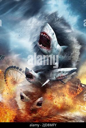 FILM ARTWORK, SHARKNADO, 2013, Stockfoto