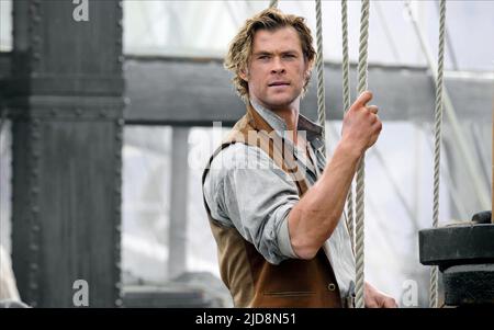 CHRIS HEMSWORTH, IM HERZEN DES MEERES, 2015, Stockfoto