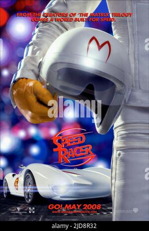 FILMPOSTER, SPEED RACER, 2008, Stockfoto