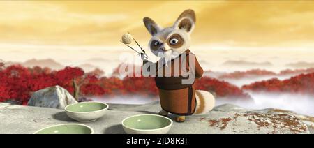 MEISTER SHIFU, KUNG FU PANDA, 2008, Stockfoto