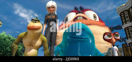 LINK,GINORMICA,INSECTOSAURUS,B.O.B.,PH.D., MONSTER VS. ALIENS, 2009, Stockfoto