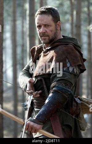 RUSSELL CROWE, ROBIN HOOD, 2010, Stockfoto