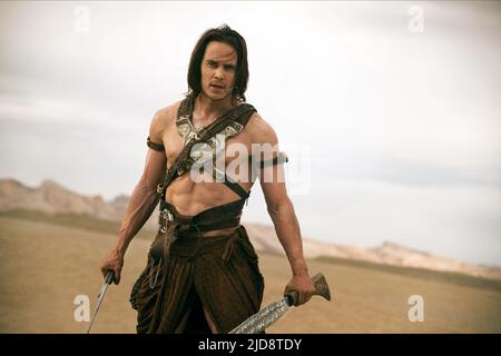 TAYLOR KITSCH, JOHN CARTER, 2012, Stockfoto