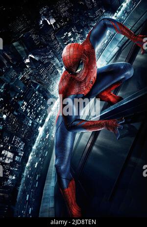 ANDREW GARFIELD, DER ERSTAUNLICHE SPIDER-MAN, 2012, Stockfoto