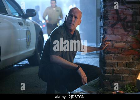 BRUCE WILLIS, FEUER MIT FEUER, 2012, Stockfoto