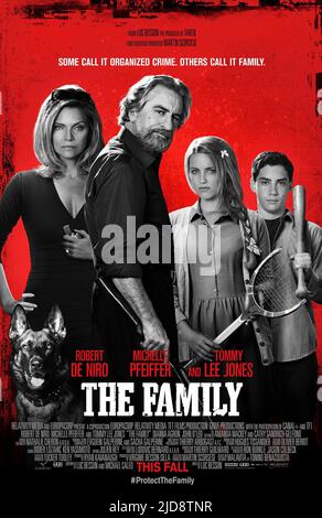 PFEIFFER,NIRO,AGRON,POSTER, DIE FAMILIE, 2013, Stockfoto