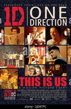 DIRECTION,STYLES,HORAN,MALIK,TOMLINSON,PAYNE, EINE RICHTUNG: DIES IST US, 2013, Stockfoto