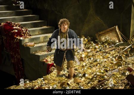 MARTIN FREEMAN, DER HOBBIT: DIE VERWÜSTUNG VON SMAUG, 2013, Stockfoto