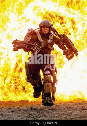 TOM CRUISE, EDGE OF TOMORROW, 2014, Stockfoto