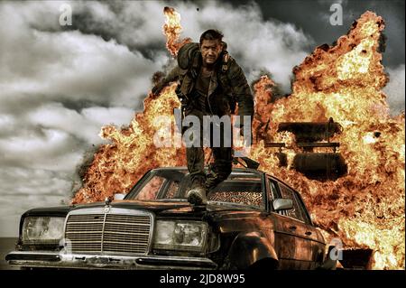 TOM HARDY, MAD MAX: FURY ROAD, 2015, Stockfoto