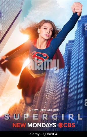 MELISSA BENOIST POSTER, SUPERGIRL, 2015, Stockfoto