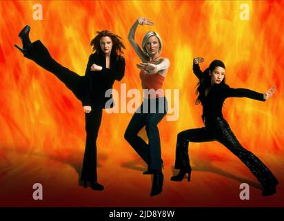 BARRYMORE,DIAZ,LIU, CHARLIE'S ANGELS, 2000, Stockfoto