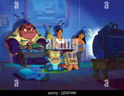 JUMBA,PLEAKLEY,DAVID,NANI,LILO,STITCH, LILO UND STITCH 2: STICH HAT EINEN GLITCH, 2005, Stockfoto