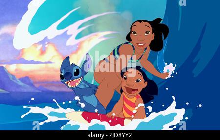 STICH, NANI, LILO, LILO UND STICH, 2002, Stockfoto