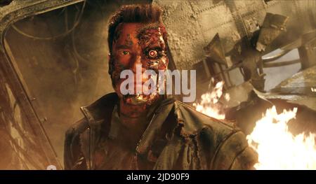 ARNOLD SCHWARZENEGGER, TERMINATOR 3: AUFSTIEG DER MASCHINEN, 2003, Stockfoto