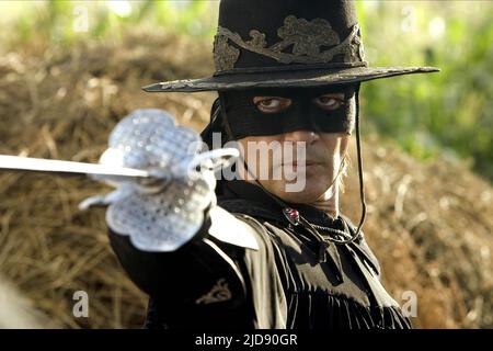 ANTONIO BANDERAS, DIE LEGENDE VON ZORRO, 2005, Stockfoto