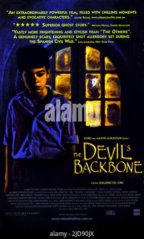 FILMPLAKAT, THE DEVIL'S BACKBONE, 2001, Stockfoto