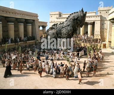 TROJANISCHES PFERD, TROY, 2004, Stockfoto