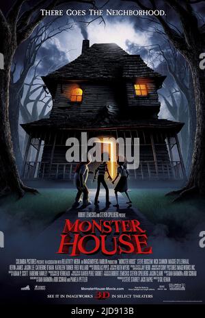 CHOWDER, DJ, POSTER, MONSTER HOUSE, 2006, Stockfoto