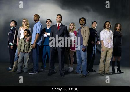 OKA, LARTER, GREY-CABEY, ROBERTS, VENTIMIGLIA, PASDAR, PANETTIERE, RAMAMURTHY, GRUNBERG, CABRERA, ZYPRESSE, HEROES, 2006, Stockfoto