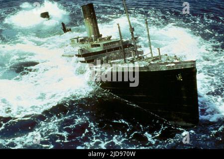 SCHIFFSSZENE, ERHÖHUNG DER TITANIC, 1980, Stockfoto