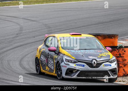 16 VIGUIER Lionel (Fra), T2CM, Clio Cup 2022, Aktion während der 7. Runde des Clio Cup Europe 2022, vom 17. Bis 19. 2022 auf dem Circuit Zandvoort, in Zandvoort, Niederlande - Foto Gregory Lenormand / DPPI Stockfoto