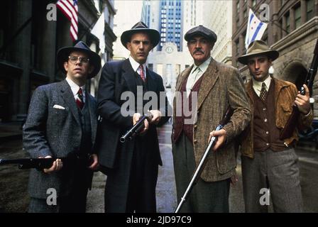 SMITH, COSTNER, CONNERY, GARCIA, THE UNTOUCHABLES, 1987, Stockfoto