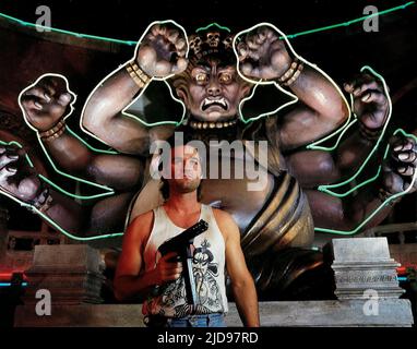 KURT RUSSELL, GROSSES PROBLEM IN LITTLE CHINA, 1986, Stockfoto