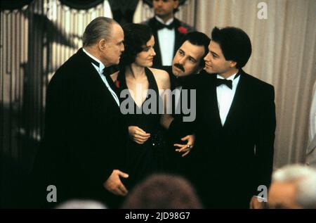 BRANDO,MILLER,KIRBY,BRODERICK, DER NEULING, 1990, Stockfoto