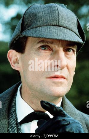 JEREMY BRETT, SHERLOCK HOLMES, 1992, Stockfoto