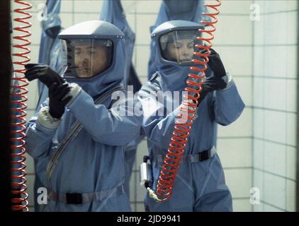 HOFFMAN, RUSSO, OUTBREAK, 1995, Stockfoto