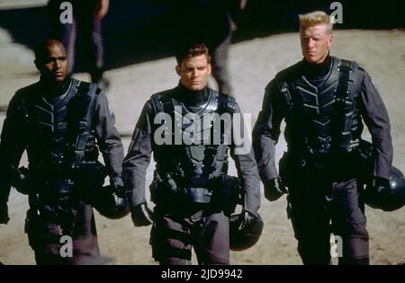 GILLIAM, DIEN, BUSEY, STARSHIP TROOPERS, 1997, Stockfoto