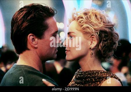 DOUGLAS, STEIN, GRUNDINSTINKT, 1992, Stockfoto