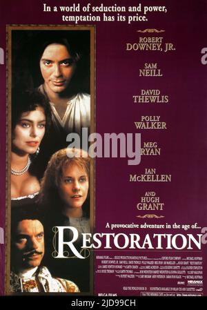 JR,WALKER,RYAN,POSTER, RESTAURIERUNG, 1995, Stockfoto