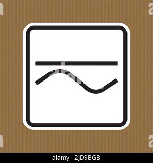 Direktes und alternierendes Symbolzeichen isolieren auf weißem Hintergrund, Vektorgrafik EPS.10 Stock Vektor