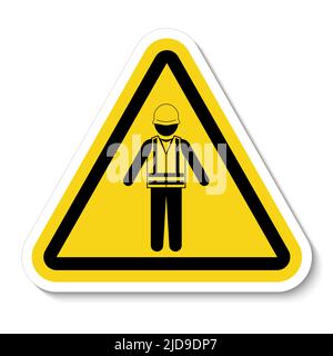 Symbol Tragen Life Jacket Isolate Auf Weißem Hintergrund Stock Vektor