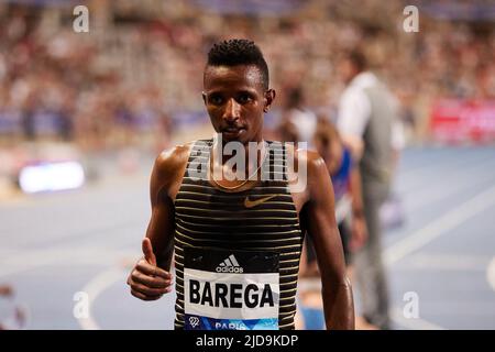 Selemon BAREGA (ETH) während der Wanda Diamond League 2022, Meeting de Paris am 18. Juni 2022 im Charlety-Stadion in Paris, Frankreich - Foto Ann-Dee Lamour / CDP MEDIA / DPPI Stockfoto