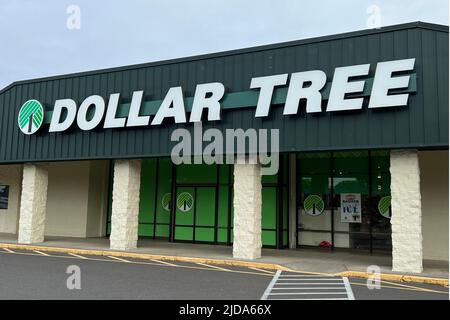 Ein Dollar Tree Laden, Donnerstag, 8. Juni 2022, in Springfield, Erz. Stockfoto