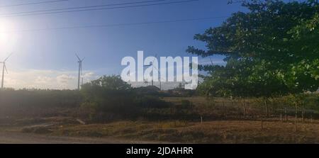 Jatoba Beach, Barra dos Coqueiros, Sergipe, Brasilien Stockfoto