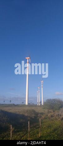 Jatoba Beach, Barra dos Coqueiros, Sergipe, Brasilien Stockfoto