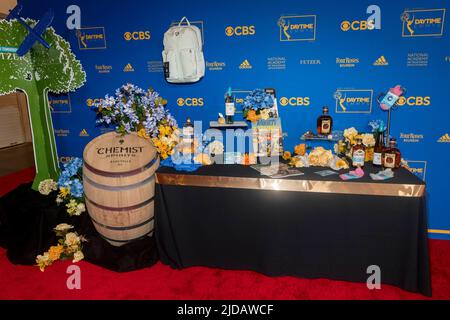 Pasadena, Kalifornien, USA. 18.. Juni 2022. Sponsorentisch bei der 49. Daytime Emmys Creative Arts and Lifestlyle Ceremony Schenken im Pasadena Convention Center, Pasadena, CA am 18. Juni 2022 Quelle: Eugene Powers/Alamy Live News Stockfoto